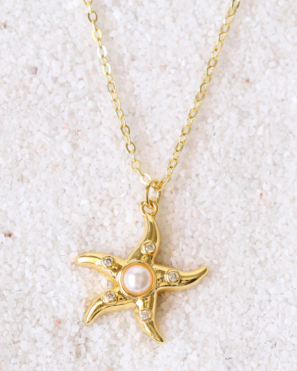 Collar Estrella Perla