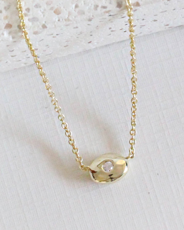 Collar Broche Zirconia