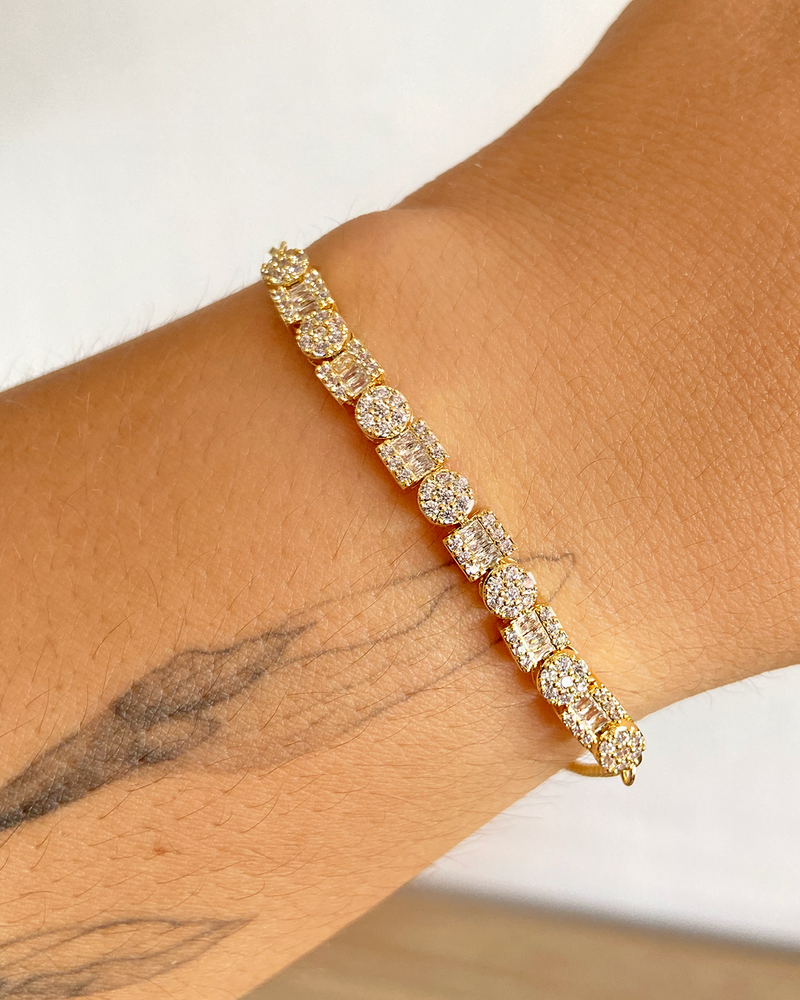 Pulsera Zirconias Multiforma
