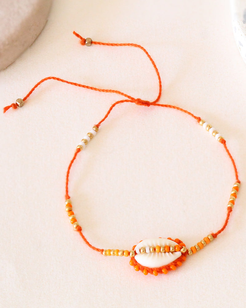 Pulsera caracol Naranja