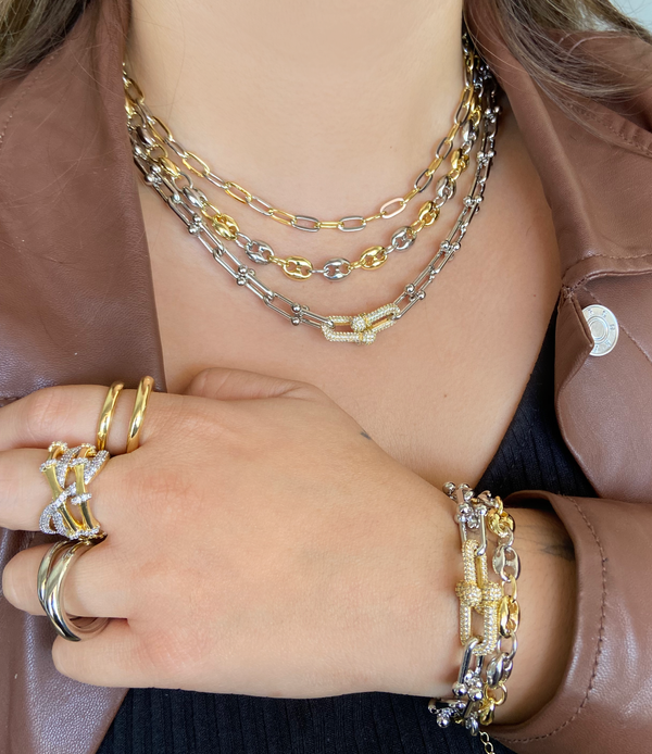 Pulsera beans bicolor