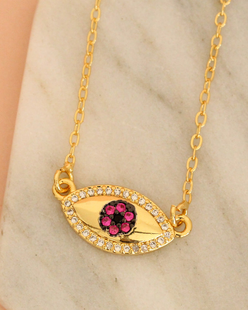 Collar Ojo Rosa