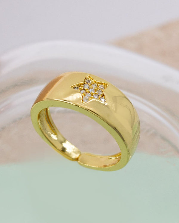 Anillo Estrella Circonia - PINK REVOLVER