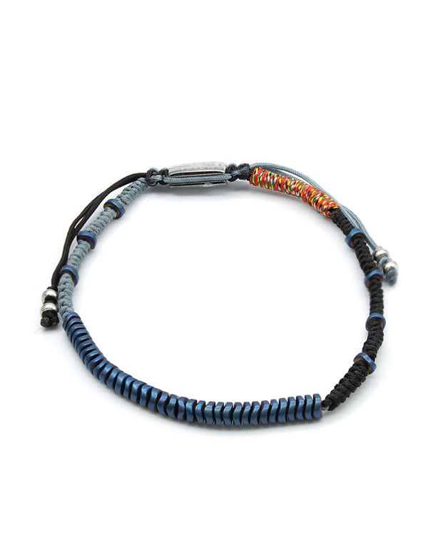 Pulsera Tejida Resorte Gris - PINK REVOLVER